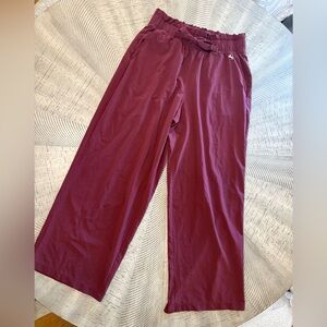 JoyLab Burgundy Wide Leg Pants